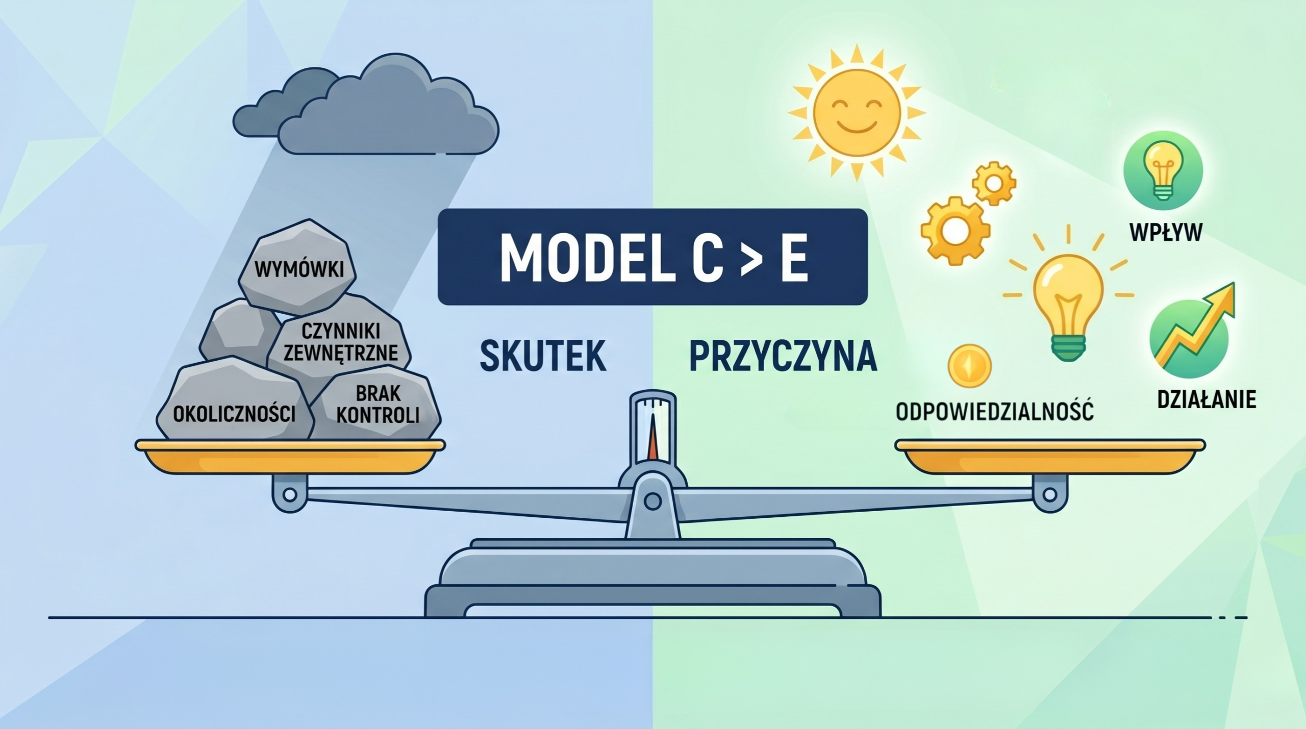 model przyczyna i skutek, nlp, biznes