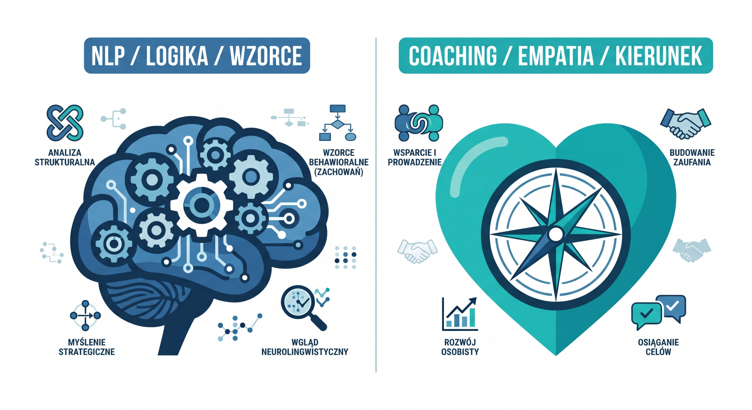 Porównanie technik NLP a Coaching